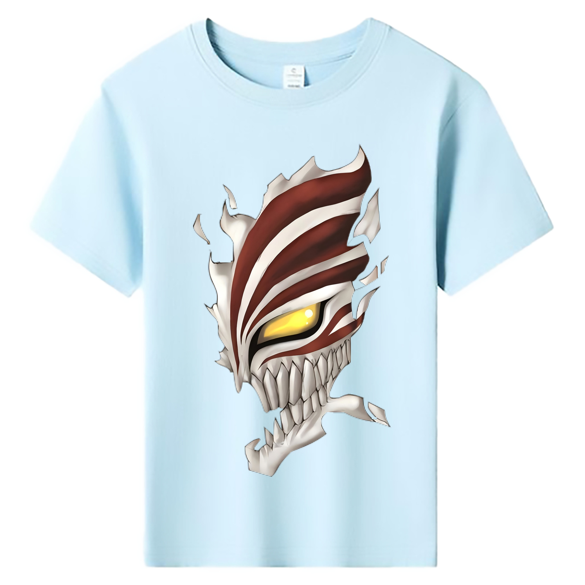 （画像用） ブリーチ 黒崎一護（くろさき いちご）BLEACH Kurosaki Ichigo 綿100％キッズTシャツ（フロントプリント）
